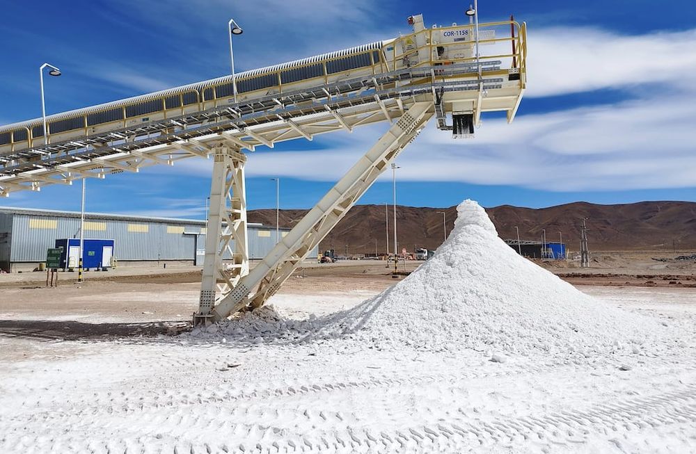 Actualmente una tonelada de carbonato de litio se cotiza en torno a los US$ 30.000. Proyecto de litio Salar Olaroz, en Jujuy.