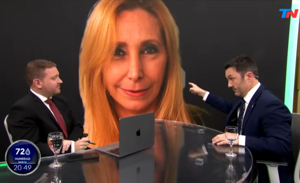 Luis Petri dijo que Karina Milei fue la única responsable del triunfo electoral en Mendoza. Foto: Captura del programa La ves de TN.