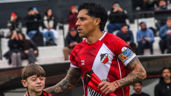 Enzo Pérez, capitán del Deportivo Maipú