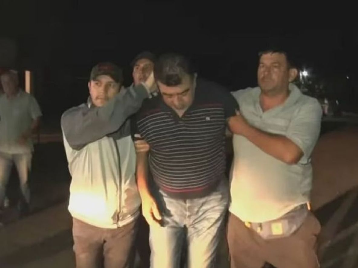 Carlos Pérez, excapitán de la Armada y pareja de la funcionaria Cristina Caillava, fue detenido por la desaparición de Loan Peña (foto gentileza)