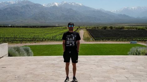 Valterri Bottas visitó Mendoza