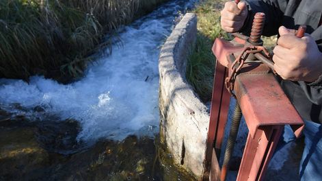Irrigación aprobó una resolución para reasignar turnos de agua a demanda. Foto: José Gutiérrez / Los Andes