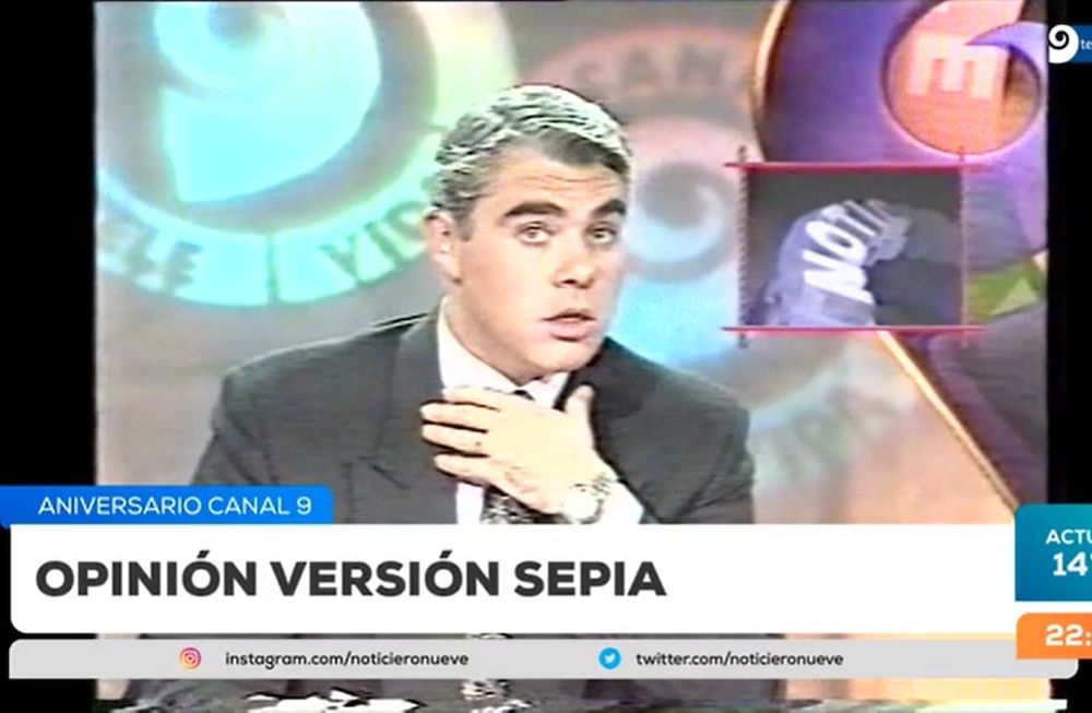 Fernando Hidalgo sorprendió con su nuevo look en la pantalla chica mendocina