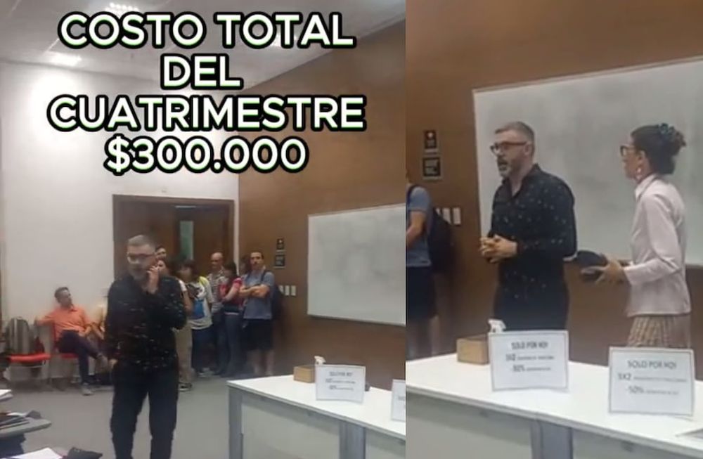 El video no es oficial de la facultad, ni salió de nuestras redes, declararon voceros de la casa de estudio. Foto: Captura video