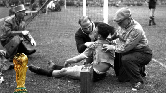 Historias de mundiales: quién fue Juan Eduardo Hohberg, el delantero que murió en la semifinal de 1954 y revivió para jugar el alargue.