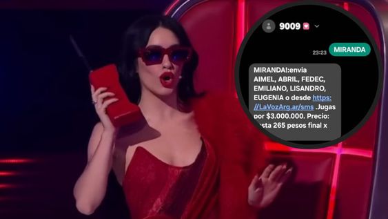 La Voz Argentina cometió un terrible error en la votación del teléfono.&nbsp;