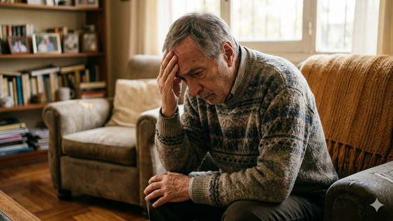 Hematoma subdural: la edad es uno de los principales factores de riesgo para los adultos mayores. Imagen creada por IA