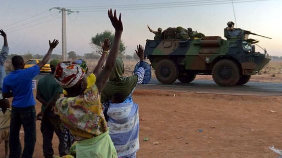 Tanque francés en Mali