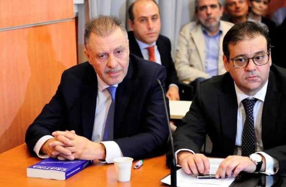 Cristóbal López. El empresario, durante el comienzo del juicio por Oil Combustibles.