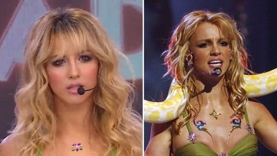 Flor Vigna en Showmatch La Academia.