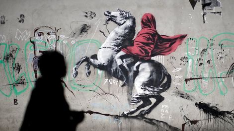 Banksy reivindica varias de las obras surgidas misteriosamente en París
