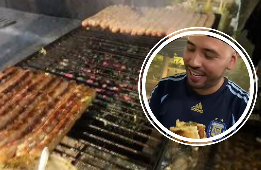 Un aventurero de sabores internacional descubrió los “choris de abajo del puente” y quedó fascinado
