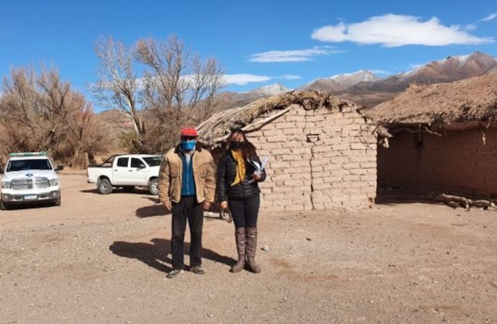 La campaña de vacunación llegó a la zona rural
