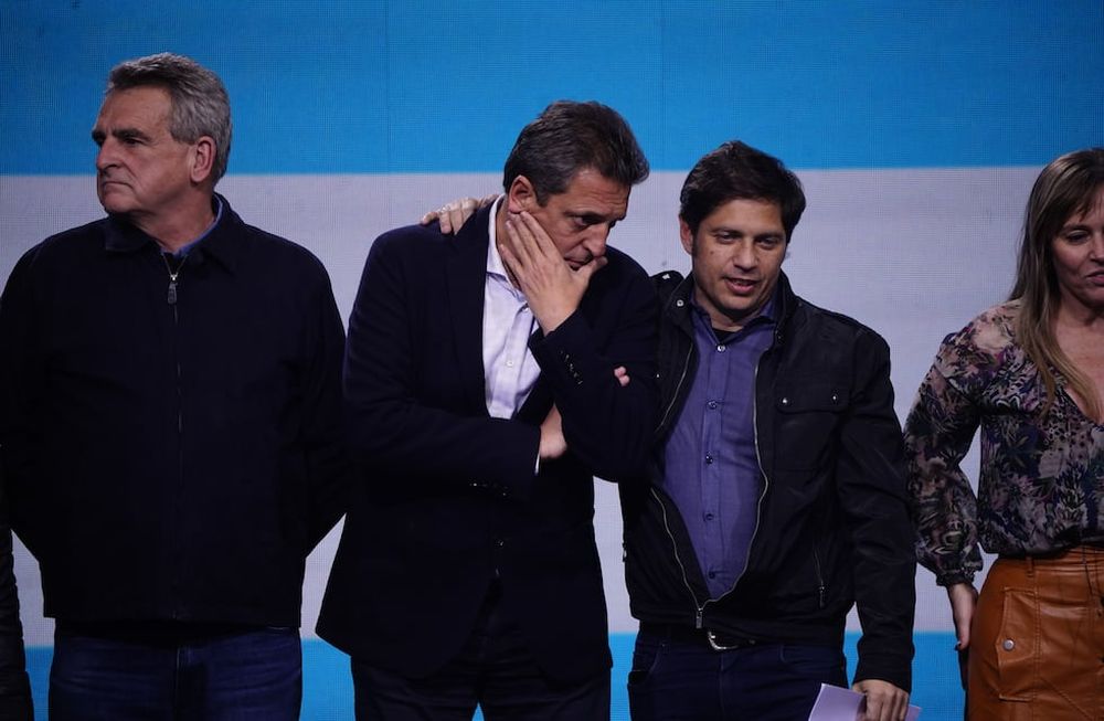 Sin festejos en Unión por la Patria: Massa convocó a la “construcción de una nueva mayoría” de cara a octubre. / Foto: Clarín