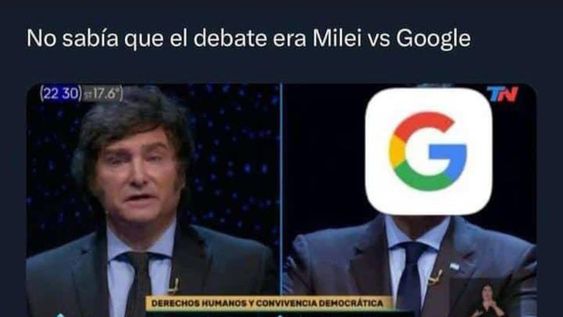 Qué es GDE, la pregunta con la que Massa desafió a Milei en el debate