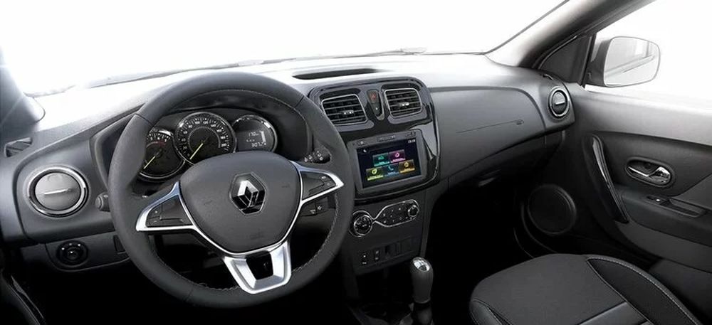El interior del Renault Logan