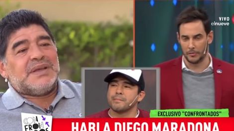Diego Maradona trató de drogadicto a su sobrino: Le tengo miedo porque fuma paco