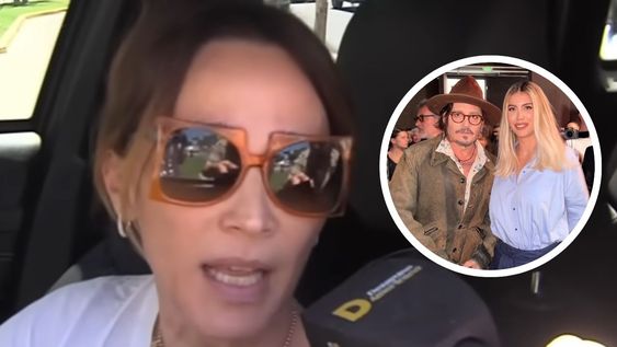 sin filtros: vero lozano apunto contra wanda nara por la foto con johnny depp