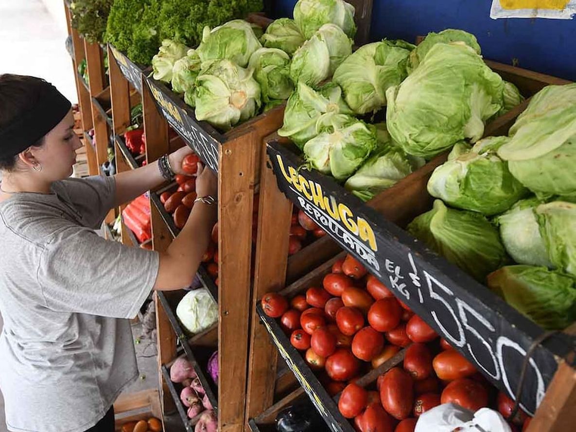 El rubro alimentos y bebidas no alcohólicas subió 10,1% en abril, muchas más que la inflación promedio de 8,4%. Foto: José Gutierrez/ Los Andes
