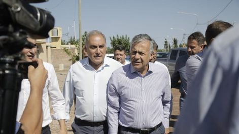 Cornejo y Freidemberg en San Rafael. Gentileza
