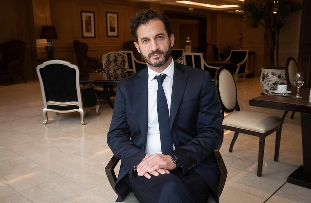 Mendoza 17 de junio de 2021 Retrato, Hotel DiplomaticMatías Tombolini, vicepresidente del Banco de la Nación Argentina Foto: Ignacio Blanco / Los Andes