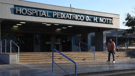 En el Hospital Pediatrico Dr. Humberto Notti hay 15 niños internados con Covid-19.