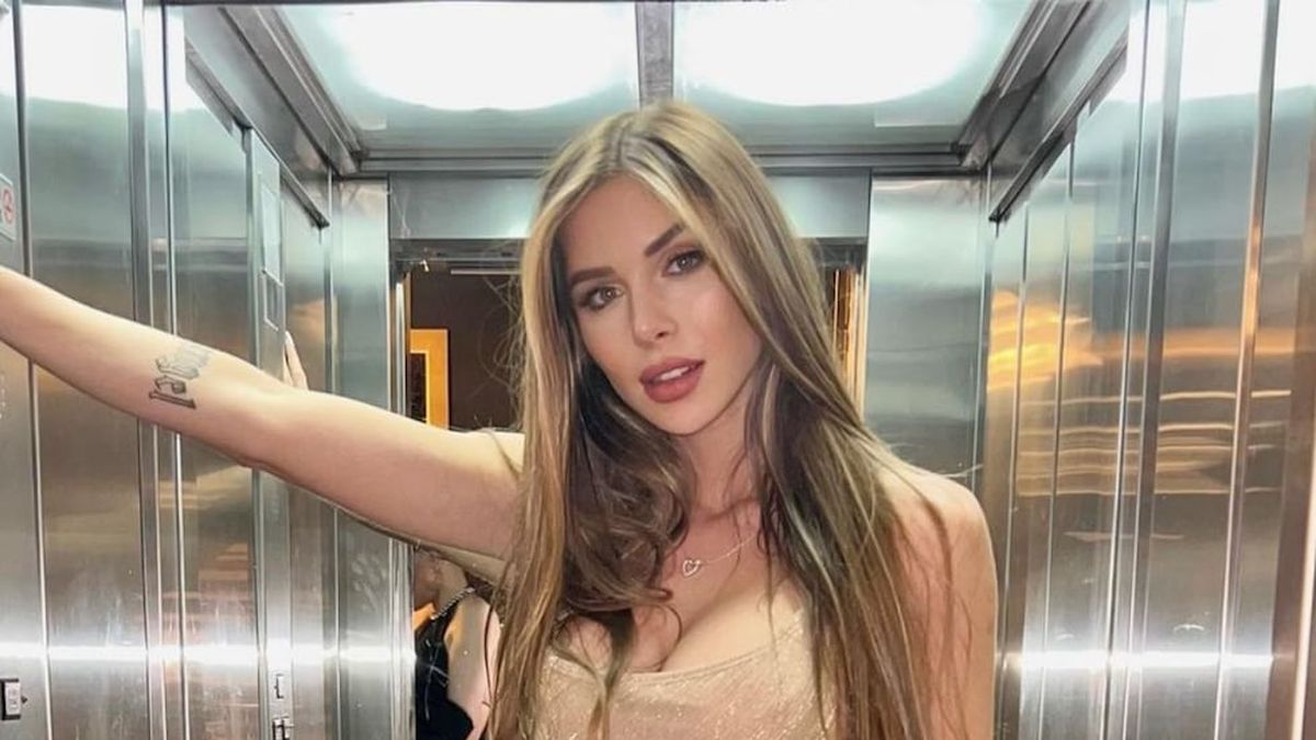Romina Malaspina posó en lencería y en primera plana para la app de