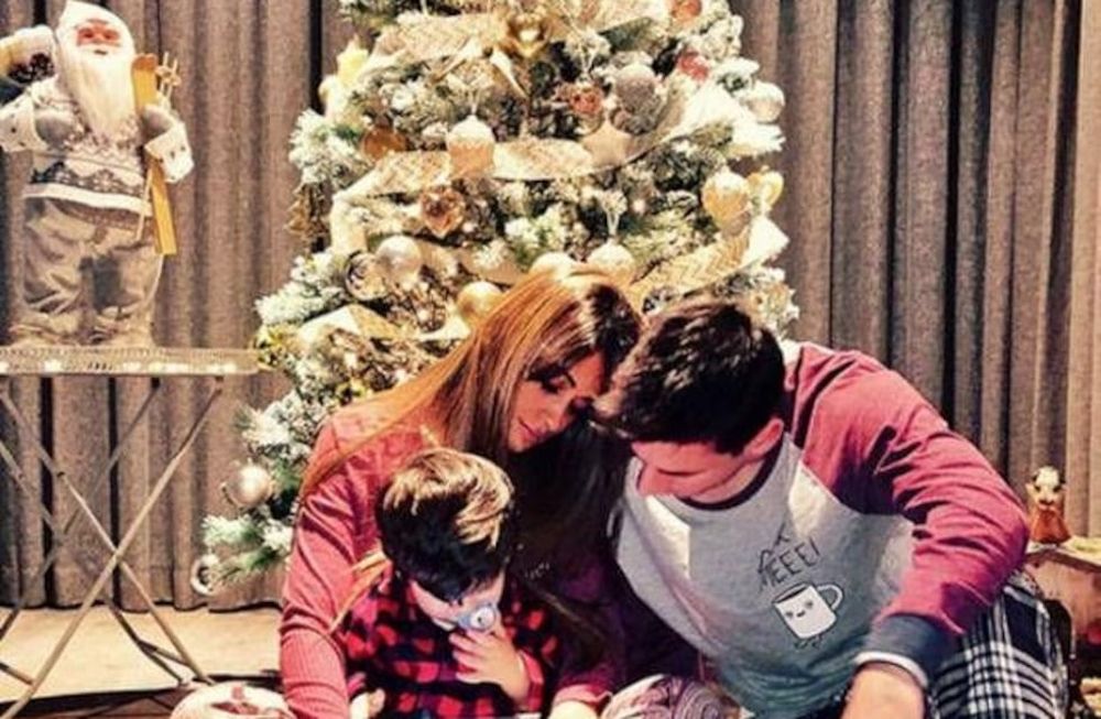Los Messi armaron el arbolito de navidad y lo muestran en la web