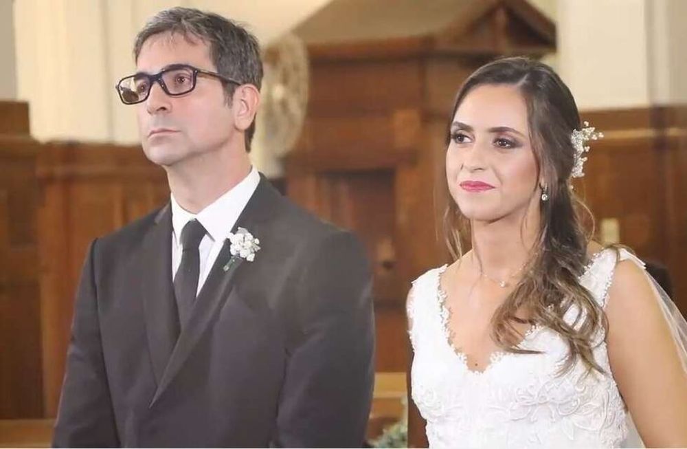 Cientos de personas, entre los que se encuentran excompañeros del Ministerio Público, su viuda y familiares le dicen adiós al colegiado antidrogas Marcelo Pecci.