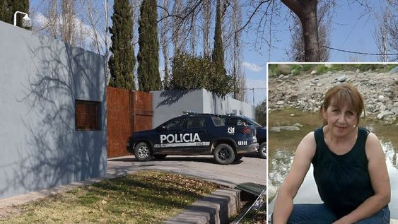 En la superficie del pozo de agua hallaron sangre. Unos 80 metros más abajo estaba el cadáver de la mujer asesinada. Foto: Prensa Ministerio de Seguridad