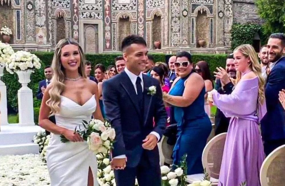 Quiénes fueron los jugadores que estuvieron en el casamiento de Lautaro
