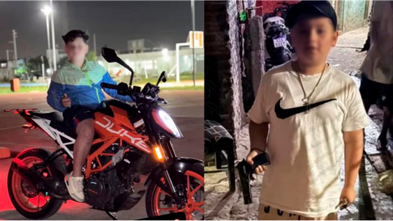 Las polémicas fotos con las que despidieron a Uriel Alejandro Giménez.