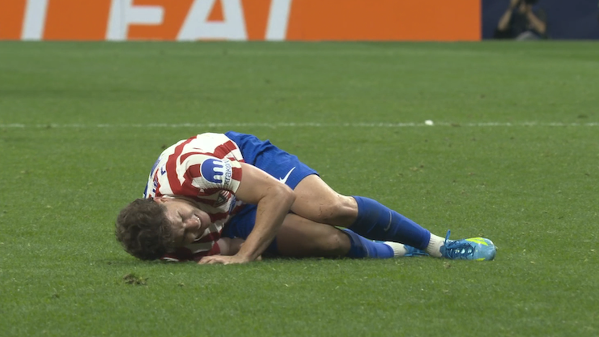 Alerta en la Selección Argentina: Julián Álvarez se lesionó en la Champions League