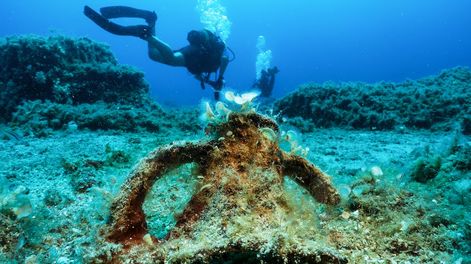 Los Andes | Los restos de la corbeta fueron localizados en 1980 sobre la costa norte de la Ría Deseado. Las primeras piezas rescatadas estaban a 18 metros de profundidad. Foto: 123rf