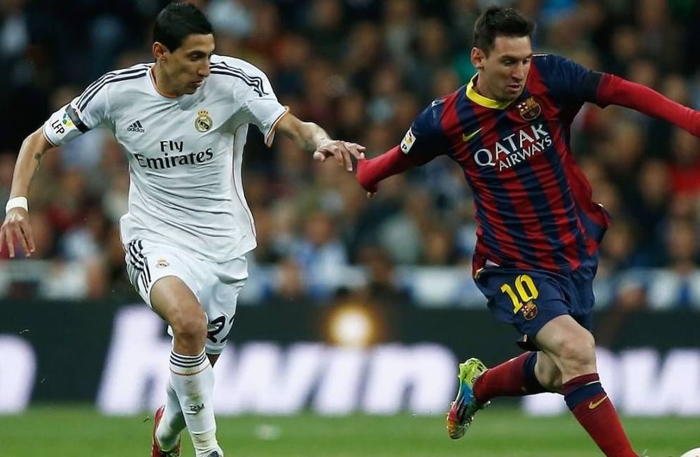 Di María desafió a “la pulga”