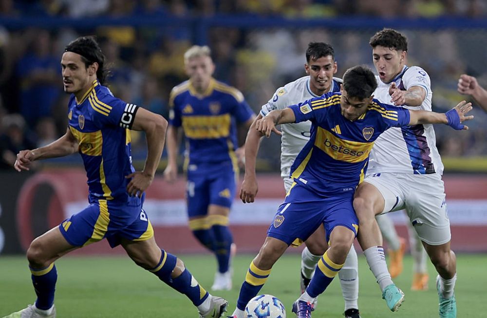 Godoy Cruz comenzó sorprendiendo en La Bombonera, pero Boca reaccionó y lo dio vuelta. / Gentileza.