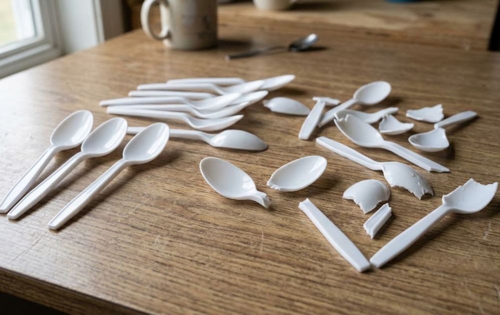 Las cucharitas usadas ofrecen diferentes ideas para crear adornos sin necesidad de realizar grandes modificaciones.