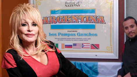Un bailarín tucumano recordó cuando Dolly Parton bailó una chacarera en Estados Unidos.