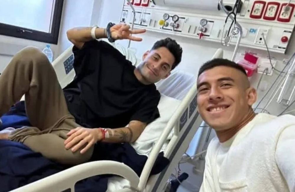 Javier Altamirano junto a su compañero Zaid Romero (Instagram)
