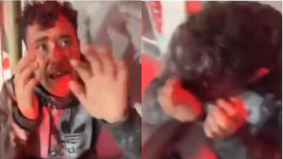La brutal golpiza de hinchas de Independiente a fans de la U de Chile