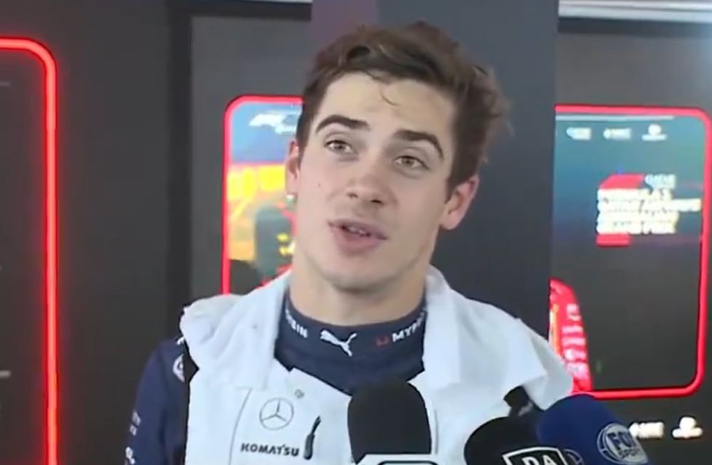 El joven piloto de Williams también reconoció el trabajo realizado por todo el staff de la escudería - Captura de video