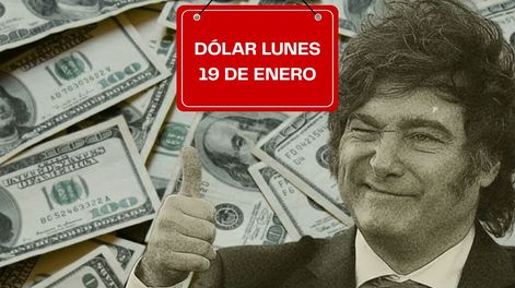 Dólar para este lunes 19 de enero.