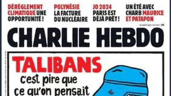 La revista Charlie Hebdo con una portada que enciende la alarma en el PSG por posible Atentado. La revista Charlie Hebdo con una portada que enciende la alarma en el PSG por posible Atentado.