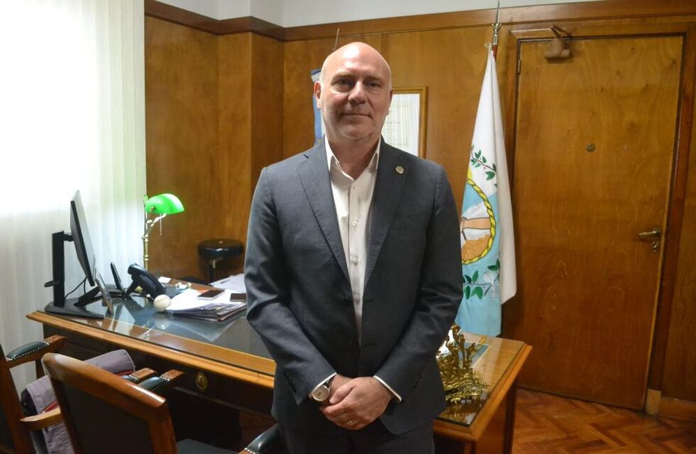 El reelecto presidente de la Suprema Corte Dalmiro Garay.