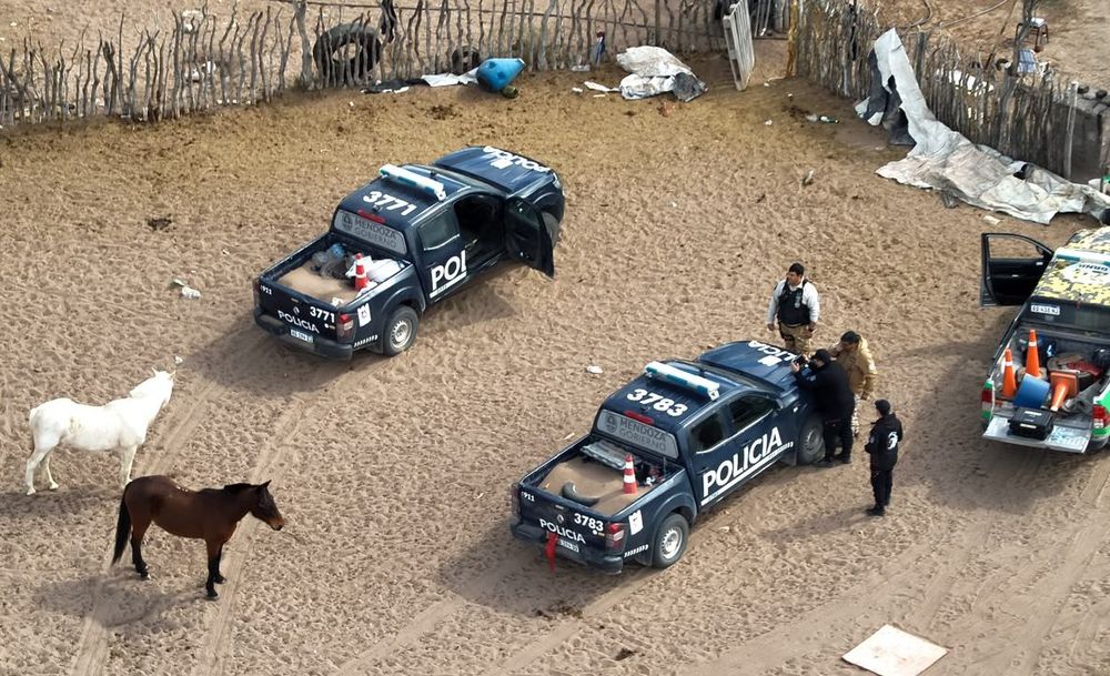 Dos cazadores furtitvos fueron detenidos en Lavalle. Gentileza Ministerio de Seguridad y Justicia.&nbsp;
