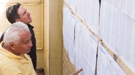 Los Andes | 22 de octubre de 2023 Elecciones presidenciales 2023. Se realizaron las elecciones generales a presidente 2023 en todo el país. Foto: Marcelo Rolland / Los Andes