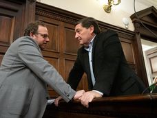 Lucas Ilardo y Omar Parisi serán dos alfiles de Anabel Fernández Sagasti en la nueva Legislatura. Archivo Los Andes.&nbsp;