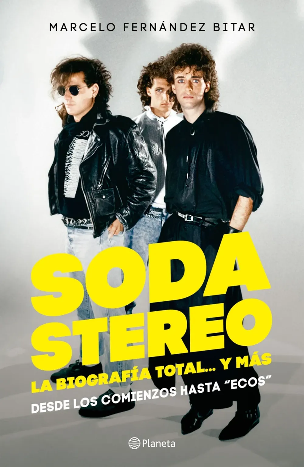 La portada de la nueva edición de la biografía de Soda.