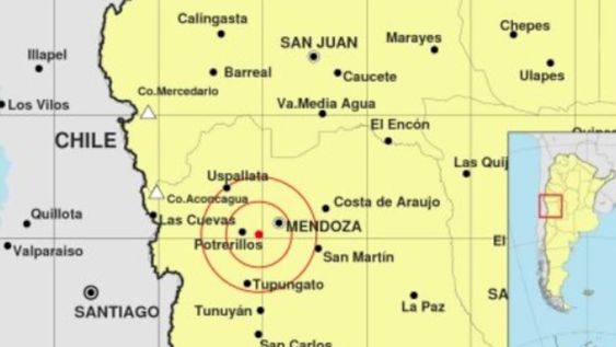 Leve sismo con epicentro en la provincia se sintió en el Gran Mendoza