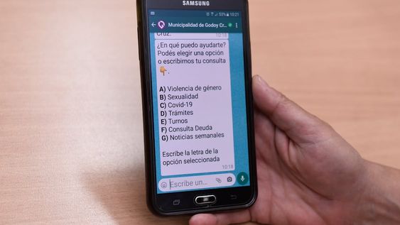 Godoy Cruz lanzó “Muni”, el chat que resuelve dudas y consultas de los vecinos